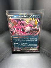 Pokemon Fezandipiti ex 38/64 Scarlet & Violet Shrouded Fable Flip The Script