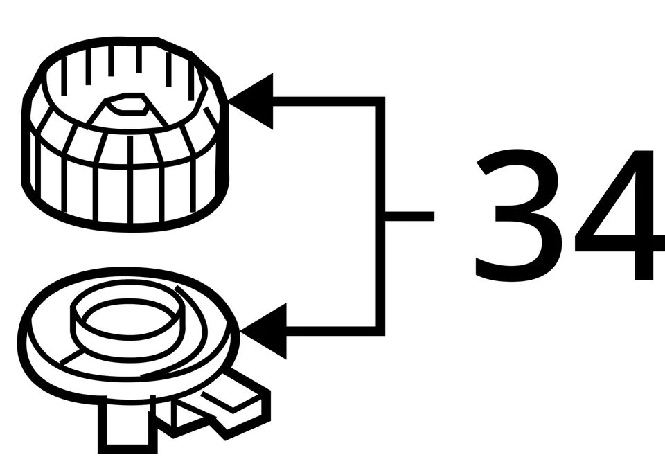 Motor soplador delantero compatible con 07-15 MAZDA CX-9 4322028 Foto 3 de 3