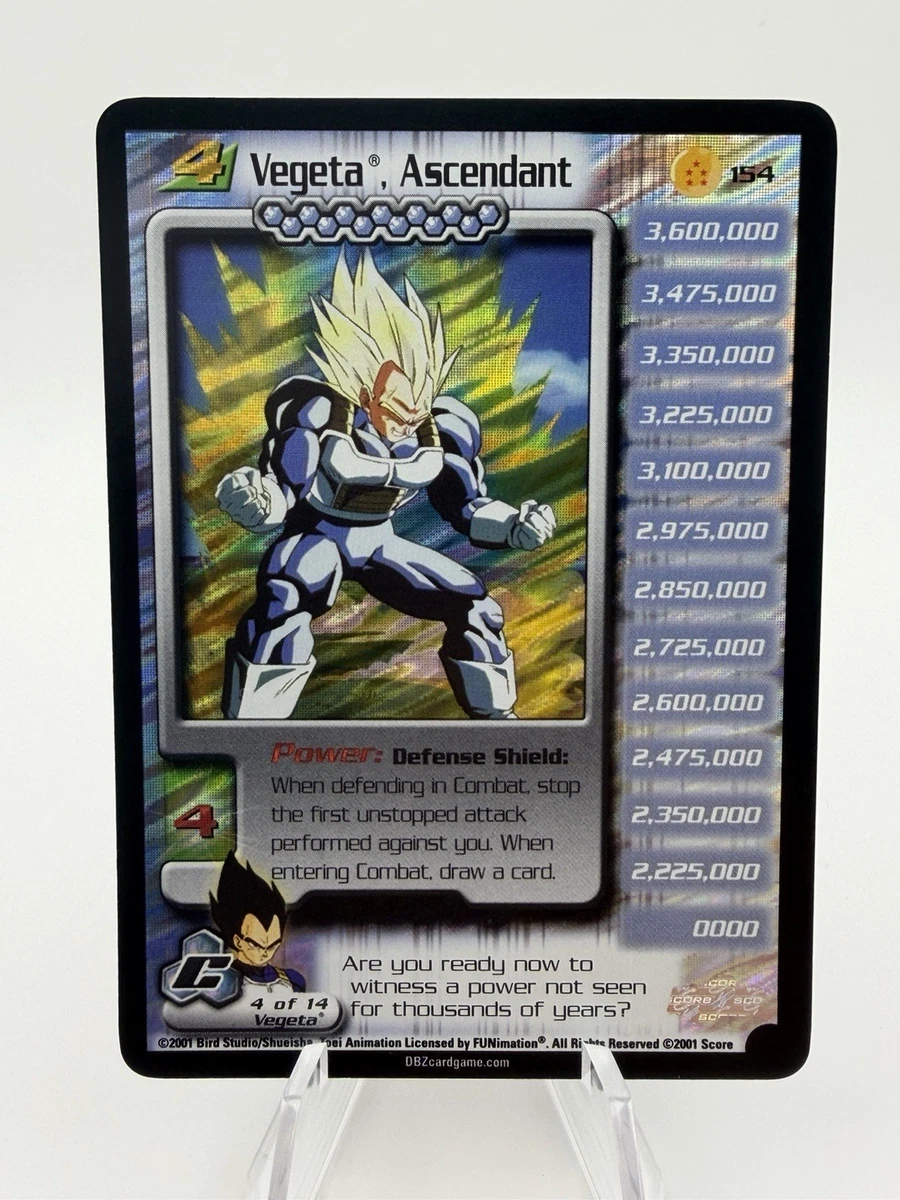 Dragon Ball Z TCG Rare Individual Collectible Card Game Cards for