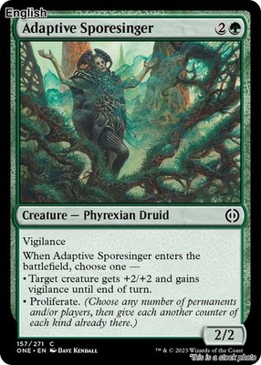 MTG Adaptive Sporesinger [ONE - 157] LP