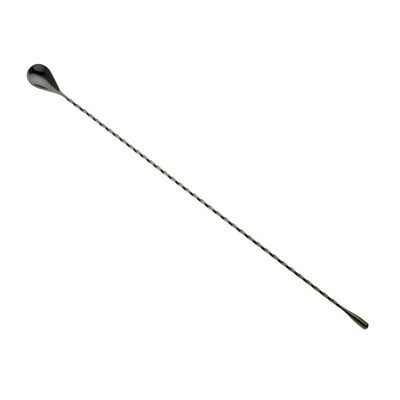 Mercer Culinary M37014BK Barfly 19.6'' Stainless Steel Weighted Classic Bar Spoon