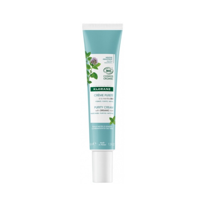 Klorane Crema Menta Acquatica Di Purezza Bio 40 Ml - Immagine 2