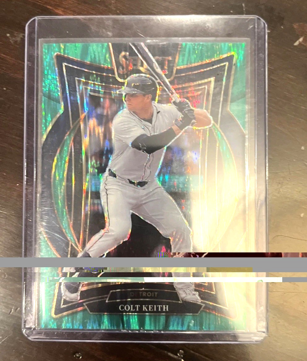 2025 Panini Select - Concourse Colt Keith #68 Green Prizm 