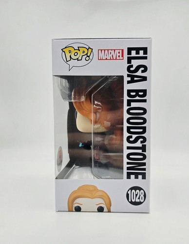 Funko POP! Marvel Elsa Bloodstone Walgreens Exclusive 1028 w/ .50mm Protector - Picture 2 of 3