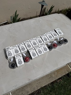 Master Lock Block Guard Combination Padlocks Lot of 20 School Locker Locks Teste