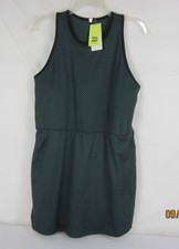 All In Motion Women's Knit Racerback Active Dress Green XL