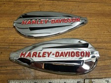 Genuine Harley Gas Tank Emblems Badges Knuckl...