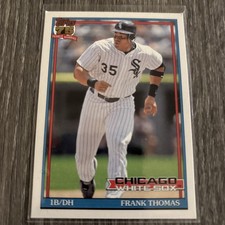 2026 Topps Series 1 - 1991 Topps Baseball Frank Thomas #T91-31