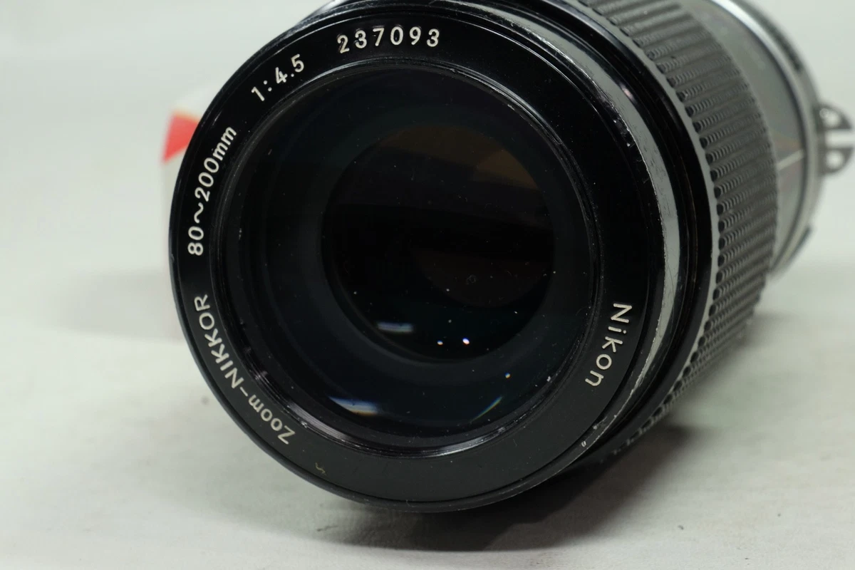 Nikon f/4.5 Camera Lenses 80-200mm Focal for sale - eBay