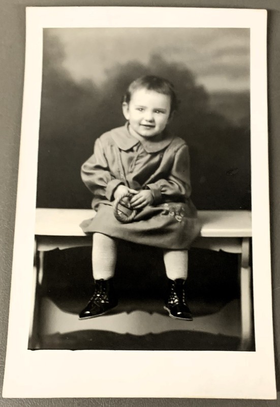 M344     REAL PHOTO   POSTCARD of   A BABY