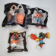 Lot of 4 Space Jam A New Legacy McDonald's Toys Lebron James Elmer Fudd and More