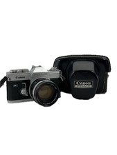 VINTAGE Canon Pellix QL 35mm Film Camera w/ Lens  Original Case