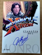 Stargate SG-1 Season 5 WXA2 Jill Teed Wormhole X-Treme Autograph