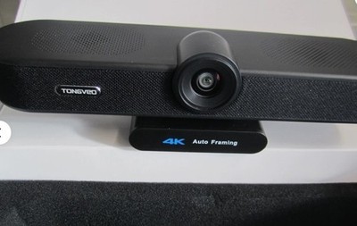 Tongveo 4K Auto Framing All in One Videokonferenz Kamera 4K ePTZ AI