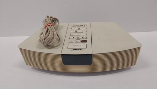Bose Wave Radio AM/FM/Aux [RCA] Model AWR1-1W Works No Remote