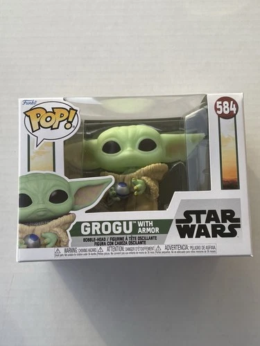 Funko Pop! Star Wars Grogu With Armor #584 Vinyl Figure