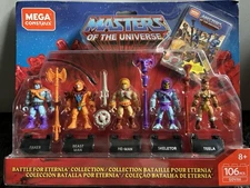 MEGA CONSTRUX Battle for Eternia Collection NEW Sealed Masters of the Universe