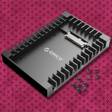 2.5 to 3.5'' Hard Drive Adapter Converter ft 7/9.5 /12.5mm HDD SSD