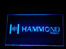 LED Neon Light Sign of Hammond Organs Speaker For Recording Studio Music Store