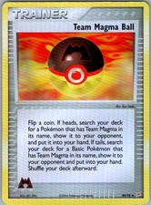 Team Magma Ball 80/95 Reverse Holo Uncommon Team Magma vs Team Aqua MP on eBay