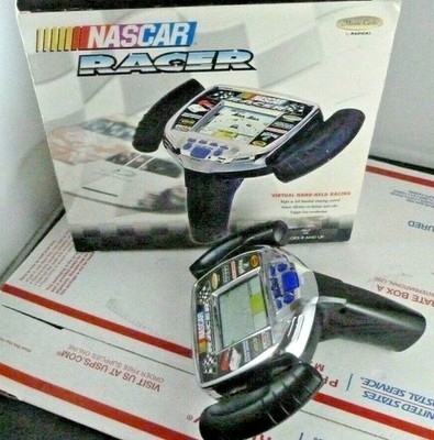 Vintage Radica Nascar Racer Monte Carlo Virtual Handheld Racing Video Game Toy