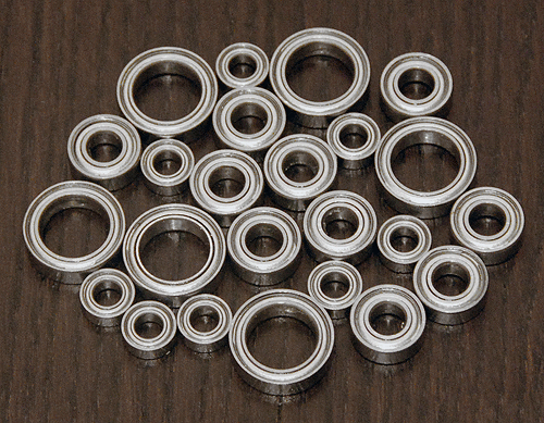 HPI NITRO RS4/RS4 2/RS4 RACER/SUPER NITRO RS4 metallversiegeltes Kugellager-Set - Bild 1 von 1