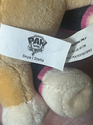 NEW 2021 GUND PAW PATROL The Movie STELLA Skye Stuffed Animal Plush Dog 6” - Picture 11 of 12