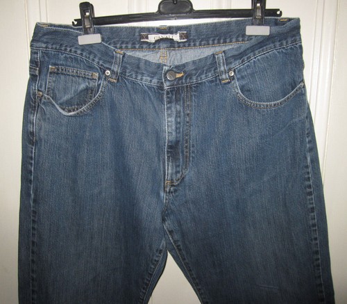 Vtg Canali brand straight leg blue denim jeans, men's size 40 - 第 2/11 張圖片