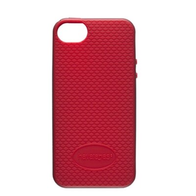 Havaianas iPhone 5/5S Case - Red/Black - NEW