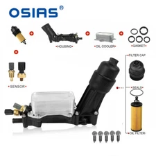 Oil Filter Housing Adapter w/Cooler for Chrysler Dodge Jeep Ram 3.6L 68105583AF