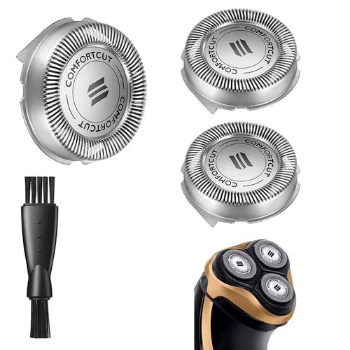For Philips SH30/52 Series 1000-3000 3x Shaver Head Replacement Blade + Brush UK - Picture 8 of 14