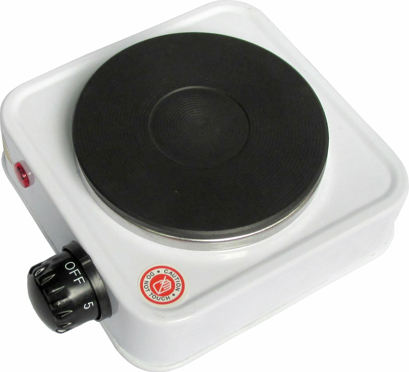 NBrand Fornello Elettrico 1 Piastra potenza 500 Watt con termostato