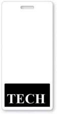 5 Pack - TECH Vertical Badge Buddies - Heavy Duty Hospital Card ID Buddy