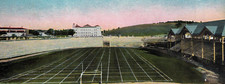 C1910 Syracuse NY New Football Sports Soccer Stadium University Vintage Postcard