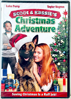 New  SCOOT AND KASSIES CHRISTMAS ADVENTURE  DVD  ~ Luke Perry & Taylor Negron