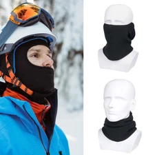 Winter Thermal Face Masks Balaclava Cold Weather Fleece Face Scarf for Men Women