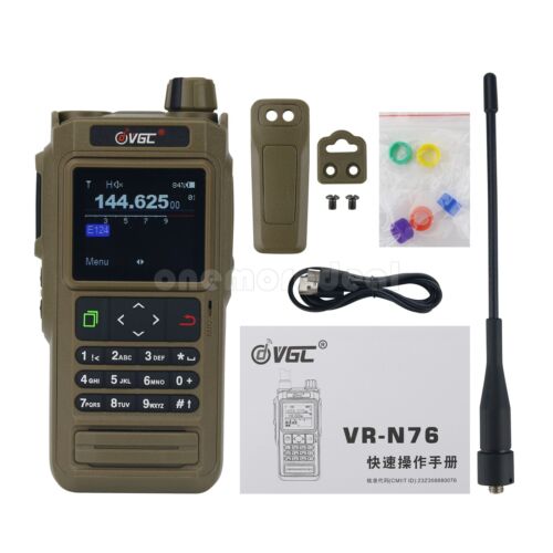 VR-N76 tragbares Handheld Walkie Talkie UV Dualband IP67 Radio Bluetooth GPS - Bild 5 von 65