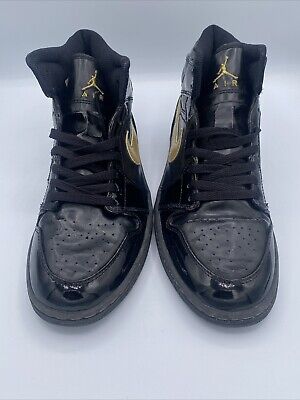 Nike Air Jordan 1 2003 Retro Black Metallic Gold 136085-070 Nike Air Jordan 1 2003 Retro Black Metallic Gold 136085-070