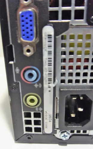 Dell Optiplex 7010 (Intel Core i3 3rd Gen 3.4GHz 6GB 128GB Win 10) Desktop USFF - Afbeelding 7 van 8