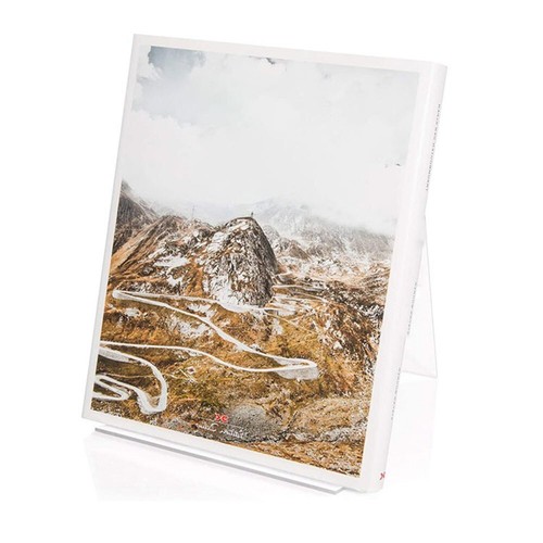 Estante de productos de acrílico transparente con diseño oblicuo para exhibición transparente - Imagen 4 de 10