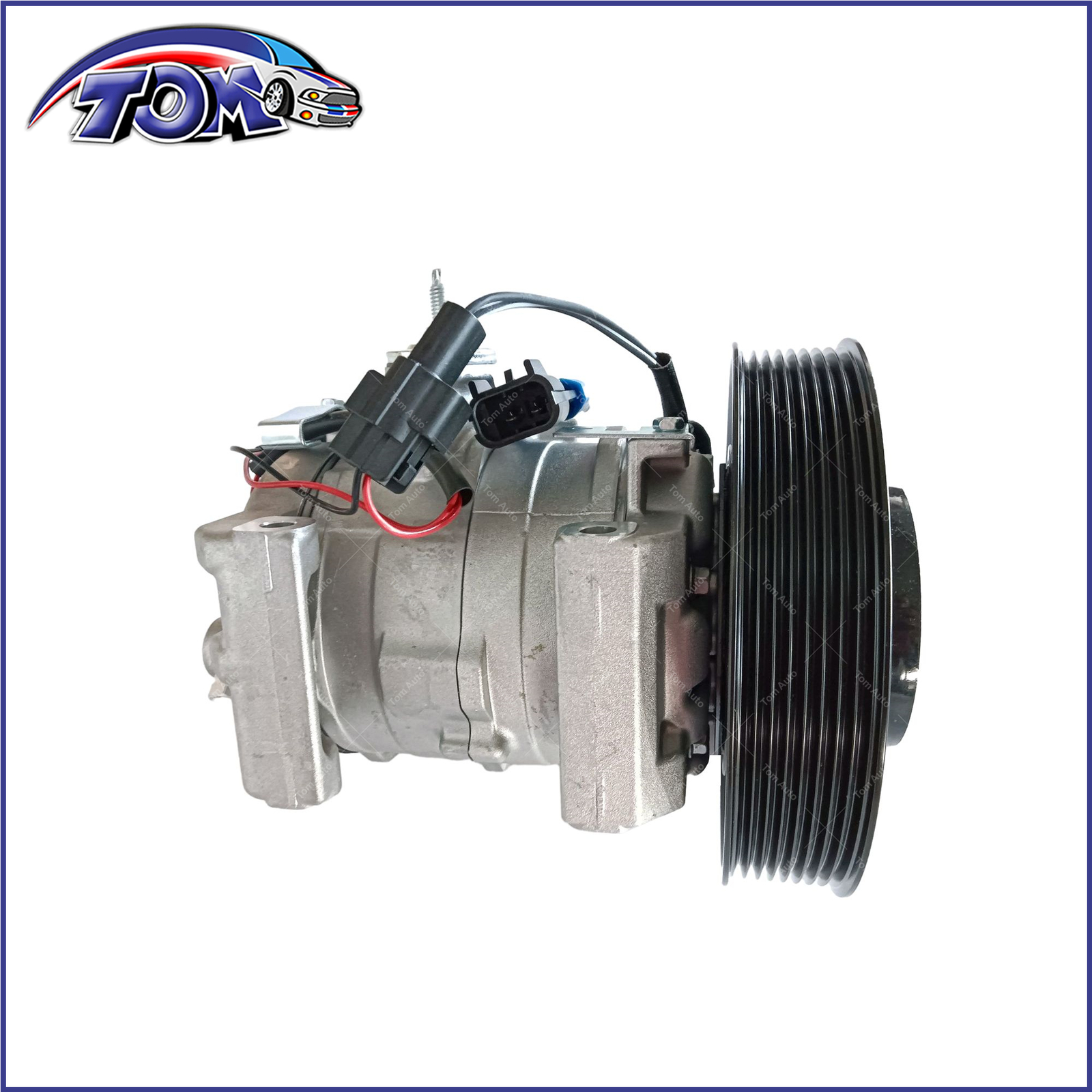 A/C Compressor With Clutch for 2011 2012 2013-2019 Freightliner Cascadia