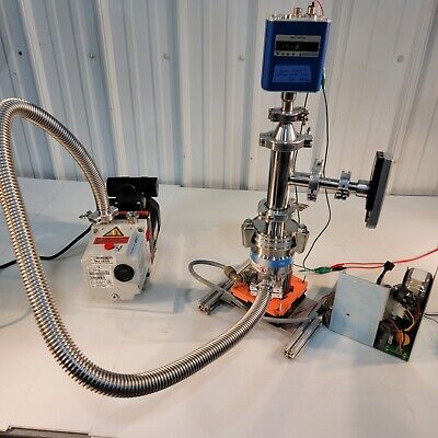 High Vacuum ISO-K 63 Turbo Pump Station Varian TV-70 w High Vacuum ISO-K 63 Turbo Pump Station Varian TV-70 w