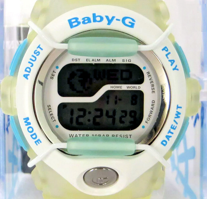 Casio 1805-BG Yumi Matsutoya Baby-G 1998 Tour Watch Day Date Alarm