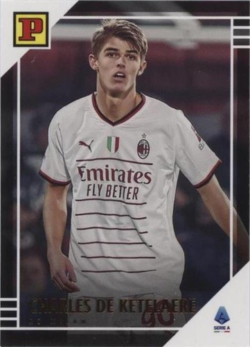 Charles De Ketelaere AC MILAN 2022-23 Panini Chronicles Astro | eBay