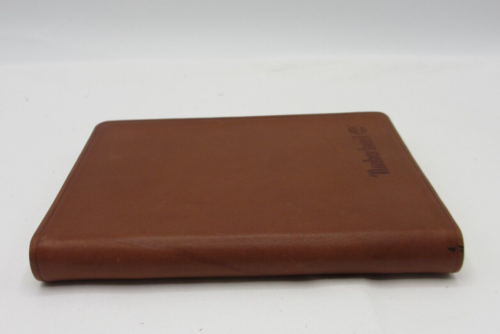 Traveler's Atlas A Geographic Handbook Maps Leather Cover 4x6" Timberland Tan - Foto 2 di 6