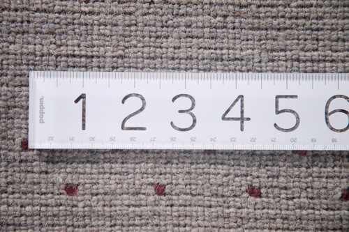 Striped Modern 8x10 Gabbeh Indian Area Rug Wool Hand-Knotted Carpet - Picture 12 of 12