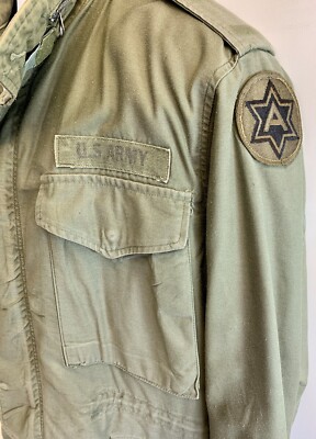 1969 Military Army M-65 Field Jacket Medium Vietnam Era Allen