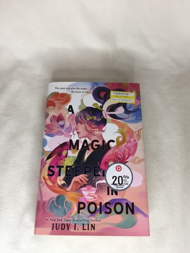A Magic Steeped in Poison (The Book of Tea, 1) - Hardcover  New - Picture 1 of 3