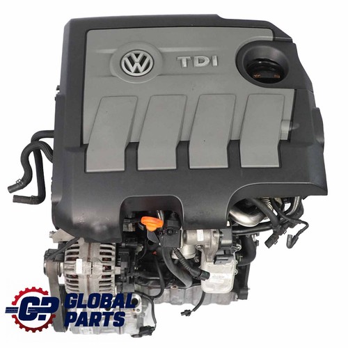 VW Volkswagen Golf 6 Touran Polo Audi A3 1.6 TDI Motor Desnudo CAYB GARANTÍA - Imagen 2 de 10