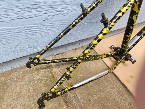 Vintage 1992 Univega Alpina Uno Chromoly Mountain Bike Frame 15" Small low miles - Picture 14 of 23